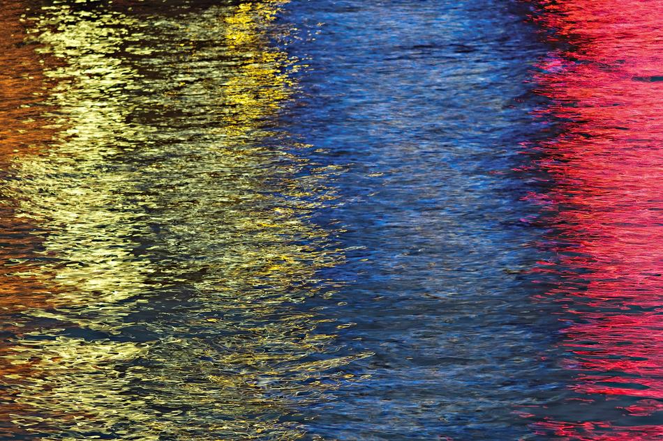 Seattle Waterfront Abstract