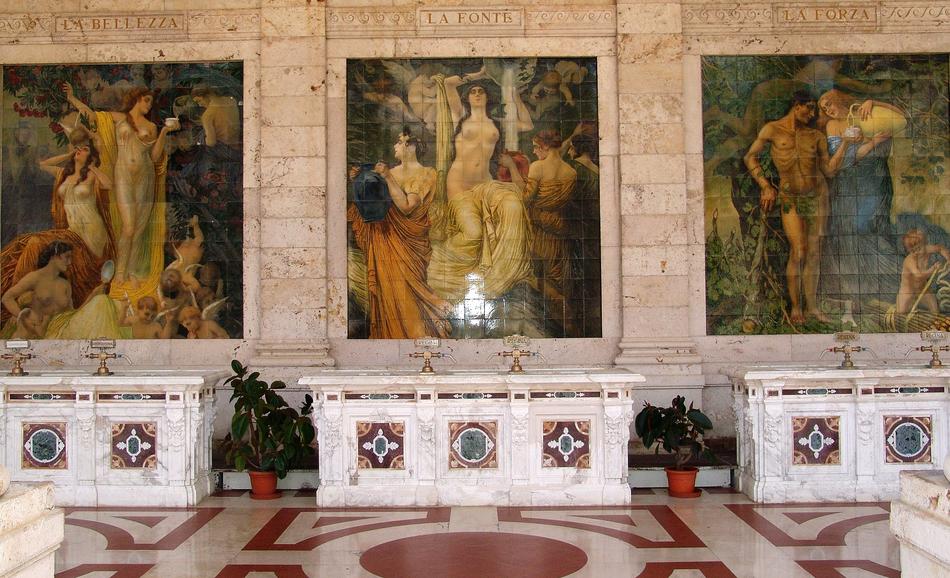 Italy Montecertini Kurbad Healing