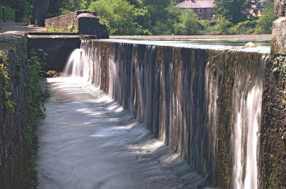 Water Flow Old Structure