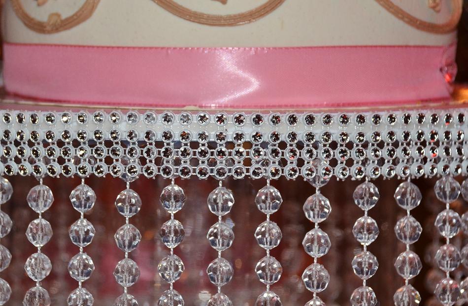 Curtain Drape Folds Salmon