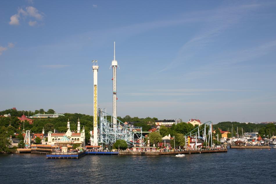 Djurgarden Amusement Park Gröna