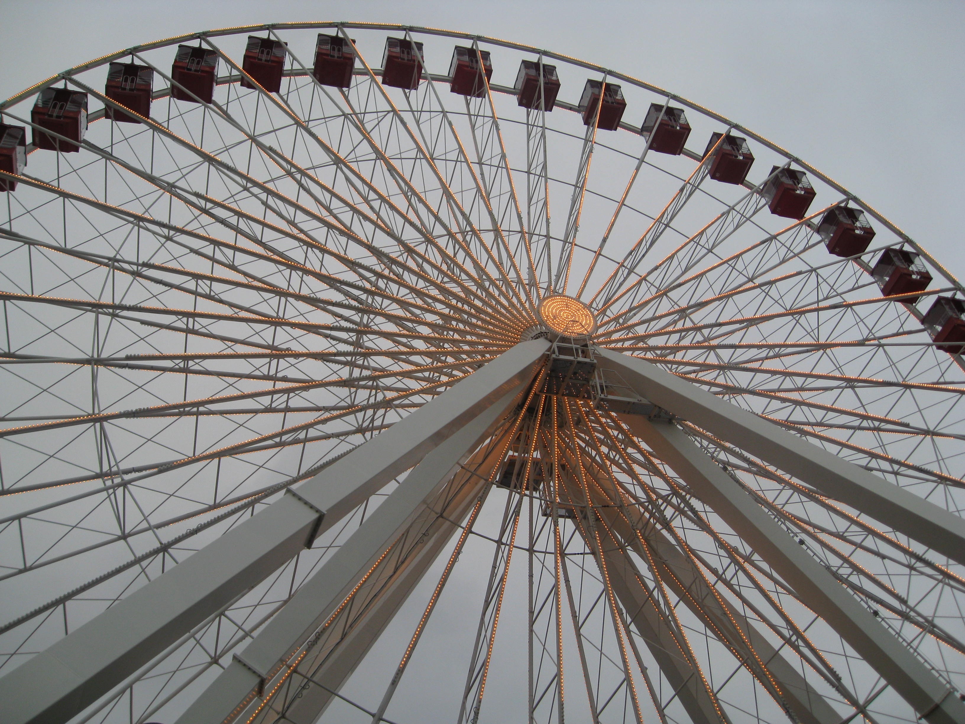 Ferris Wheel Chicago Amusement free image download