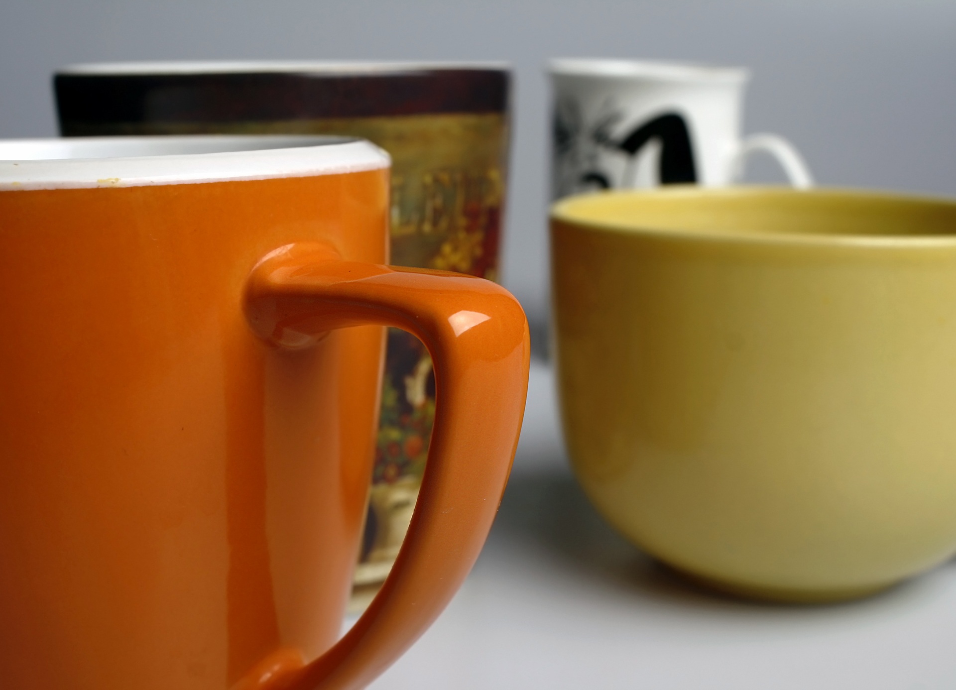 Mugs Orange free image download