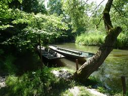 Kahn Boat Water Old