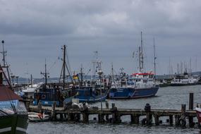 Port Ships Water