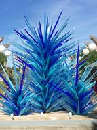Art Blue Glass