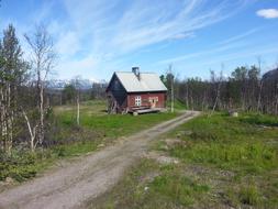 Mountain Lodge Summer Norrland