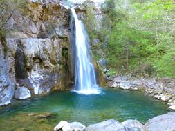 Ampola Cascata Waterfall Water