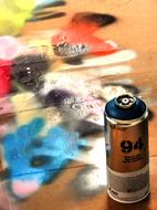 Painting Graffiti Colors