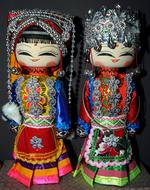 Dolls Chinese Wooden