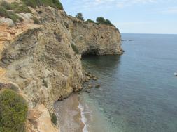 Rocky Coast Sea
