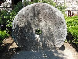 Millstone Stone Croatia Island Of