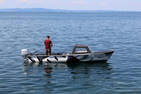 Fisherman Fishing Boat Fish