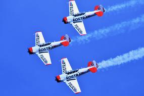 Air Show Aircraft Formation