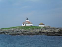 Lighthouse Maine Rocky