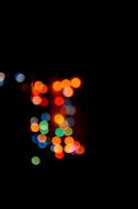Bokeh Lights Dark