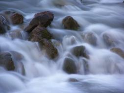 Water River Waterfall White