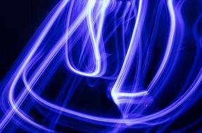 light blue glow abstract