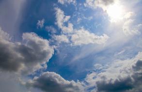Sky Clouds Blue