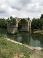 stone ruined Bridge Vestige