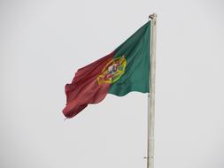 Portugal Flag Blow