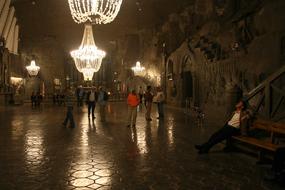 Wieliczka Salt Mine Poland Cavern