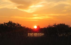 morning Sunrise Lake landscape