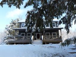 Cottage Winter Snow