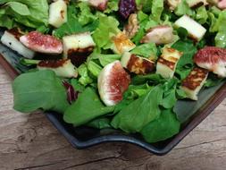 Salad Fig Cheese