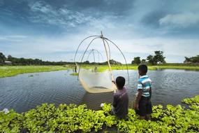 Fishing Assam India