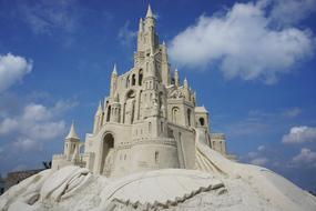 Castle Sand Sculpture artwork