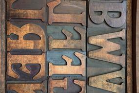 Letters Wooden Alphabet