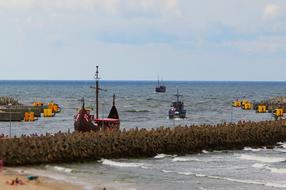 Port Kolobrzeg KoÅobrzeg Baltic