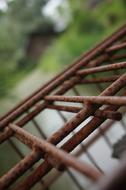 Grid Rust Steel