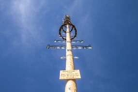 Maypole Tree Tradition pillar