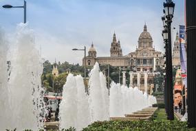 Fountain Palau Nacional Barcelona