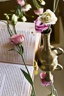 Book and Rose