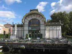 Charles Square Metro in Vienna