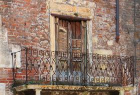 Old Facade Balcony fence