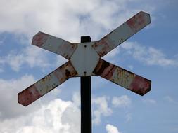 Railway Crossing Train The Passage