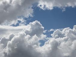 Clouds Sky Fluffy