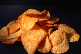 Party Pastries Potato Chips Crispy