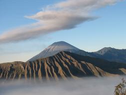 Volcano Indonesia Clouds