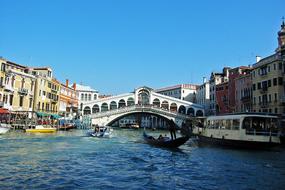 Rialto Bridge Gondoliers