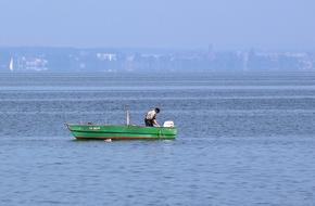 Fisherman Fishing Boat