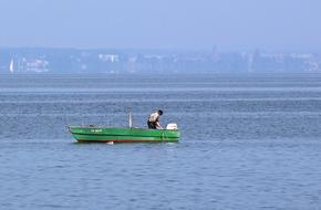 Fisherman Fishing Boat