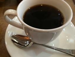 aromatic black coffee
