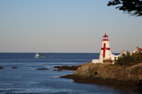 Lighthouse Canada Evening