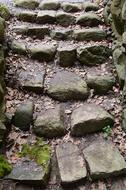 Gradually Stairs Stones