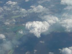 sky Clouds Weather Aerial View